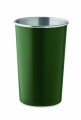 Recycled stainless steel cup, Dark Green