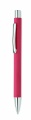 Recycled paper push ball pen, Red