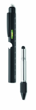 Logotrade promotional merchandise image of: Spirit level pen with ruler