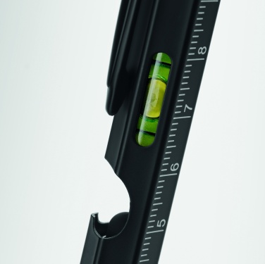 Logo trade business gifts image of: Spirit level pen with ruler