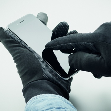 Logo trade business gift photo of: Tactile sport gloves