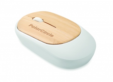 Logo trade promotional products picture of: Wireless mouse in bamboo