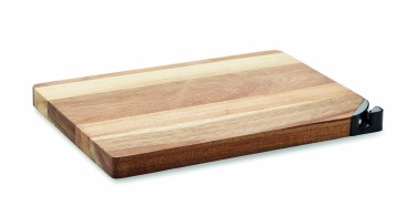 Logo trade promotional merchandise image of: Acacia wood cutting board