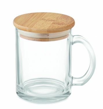 Logo trade promotional merchandise picture of: Recycled glass mug 300 ml