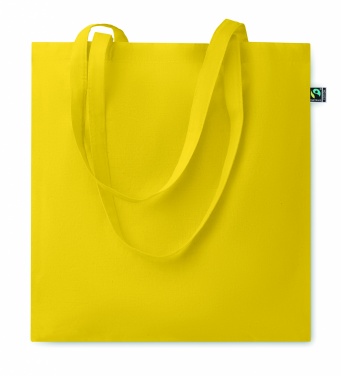 Logo trade promotional merchandise image of: Fairtrade shopping bag140gr/m²