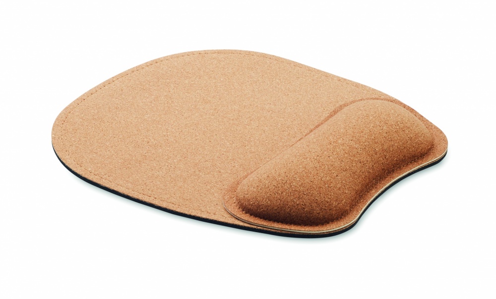 Logotrade promotional merchandise picture of: Ergonomic cork mouse mat