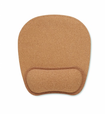 Logo trade promotional items picture of: Ergonomic cork mouse mat