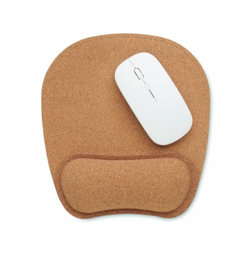 Logotrade advertising product picture of: Ergonomic cork mouse mat