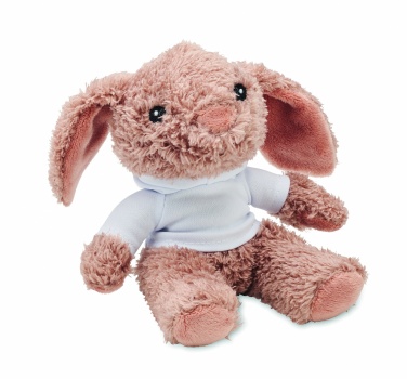 Logotrade promotional giveaway image of: Bunny plush wearing a hoodie