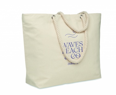 Logo trade business gift photo of: Beach cooler bag in cotton