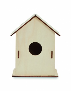 Logo trade promotional items picture of: DIY wooden bird house kit