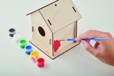 Logo trade promotional items image of: DIY wooden bird house kit