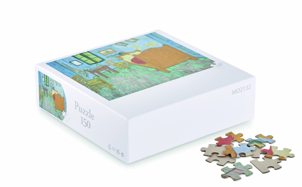 Logo trade promotional merchandise image of: 150 piece puzzle in box