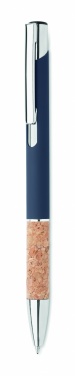 Logotrade advertising product image of: Ballpoint pen made of aluminum with a cork grip