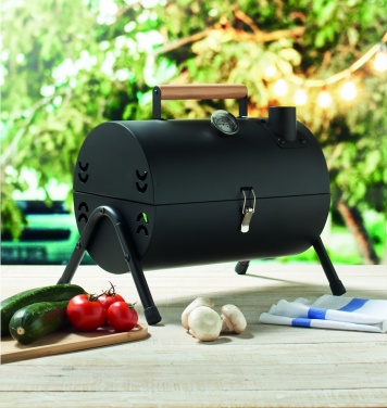 Logo trade promotional giveaways picture of: Portable barbecue with chimney