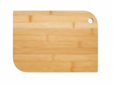 Logo trade advertising products image of: Meal plate in bamboo