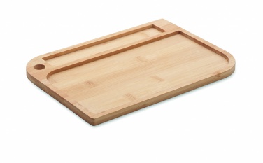 Logo trade advertising products picture of: Meal plate in bamboo