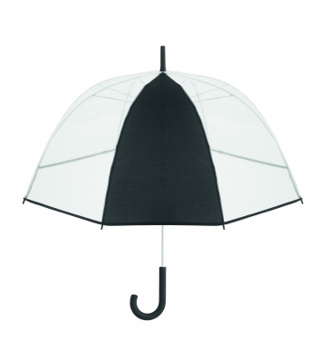 Logo trade advertising products picture of: Transparent 23 inch manual open umbrella