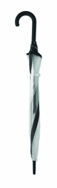 Logotrade advertising product image of: Transparent 23 inch manual open umbrella