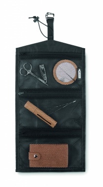 Logotrade corporate gift picture of: 210RPET travel cable organizer