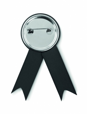 Logo trade promotional gifts image of: Ribbon style badge pin