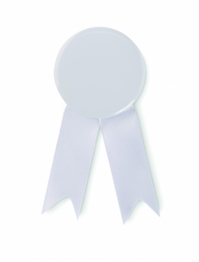 Logotrade promotional gift picture of: Ribbon style badge pin