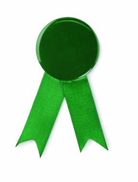 Logo trade corporate gifts picture of: Ribbon style badge pin