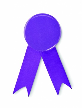 Logo trade corporate gifts picture of: Ribbon style badge pin