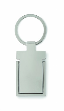 Logo trade promotional giveaways image of: Metal key ring phone stand Seinajoki