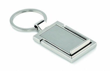 Logo trade promotional products image of: Metal key ring phone stand