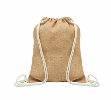 Logotrade corporate gift picture of: Jute drawstring bag