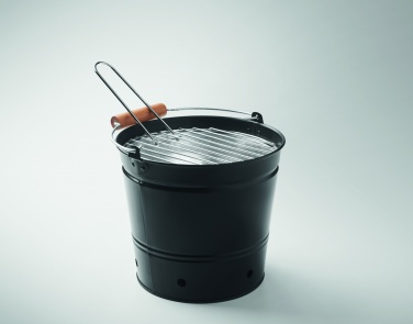 Logo trade business gifts image of: Portable bucket barbecue