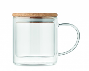 Logotrade promotional gift image of: Double wall borosilicate mug