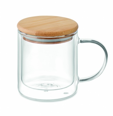 Logo trade promotional items picture of: Double wall borosilicate mug