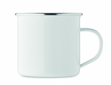 Logo trade promotional gift photo of: Enamel sublimation mug 500ml