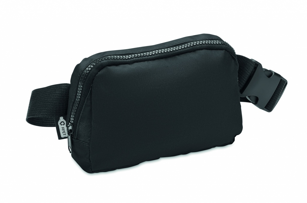 Logo trade promotional item photo of: 300D RPET polyester waist bag