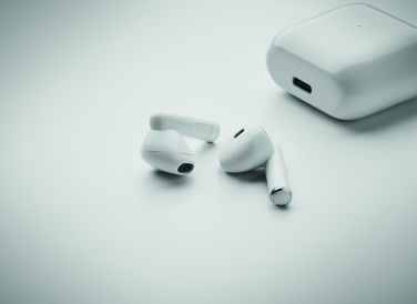 Logo trade promotional product photo of: TWS earbuds with charging base