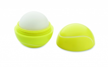 Logotrade corporate gift image of: Lip balm in tennis ball shape