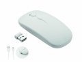 Rechargeable wireless mouse, White