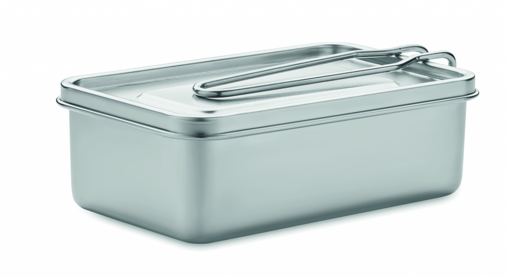 Logo trade promotional items picture of: Stainless steel lunch box