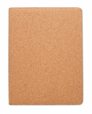 Logo trade promotional merchandise photo of: A4 cork conference folder