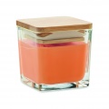 Squared fragranced candle 50gr, Orange