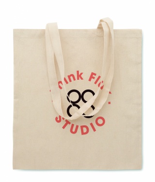 Logo trade promotional gifts image of: Shopping bag polycotton