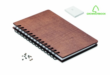 Logotrade promotional item image of: A5 Birch tree GROWBOOK™