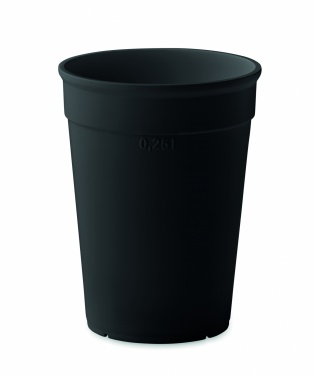 Logotrade promotional giveaway image of: Recycled PP cup capacity 250 ml