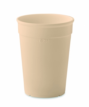 Logo trade advertising product photo of: Recycled PP cup capacity 250 ml