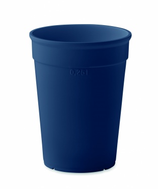 Logotrade promotional merchandise photo of: Recycled PP cup capacity 250 ml