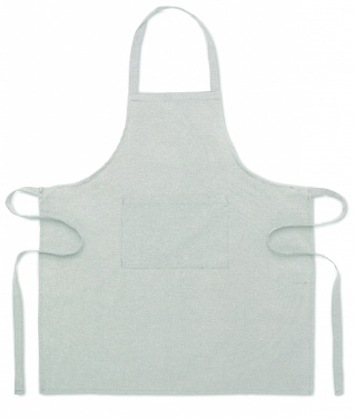 Logo trade promotional giveaways image of: Recycled cotton Kitchen apron