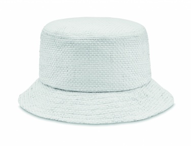 Logo trade business gift photo of: 9aper straw bucket hat