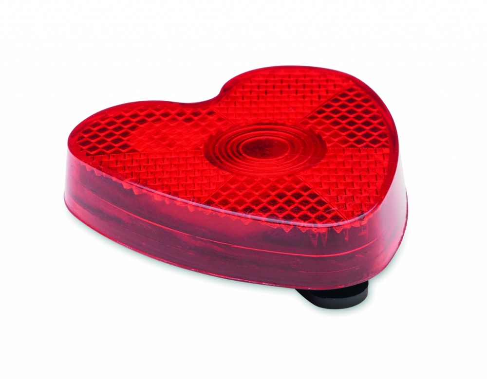 Logotrade promotional item image of: Heart shaped reflector light